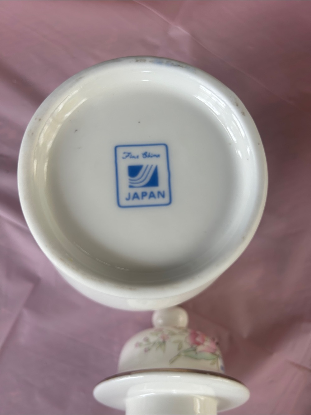 Vintage Fine China Japan Porcelain Ginger Jar - Picture 8 of 8